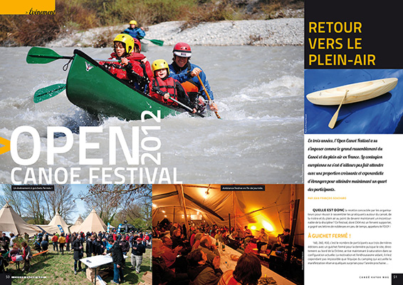 Canoe Kayak Magazine, France.